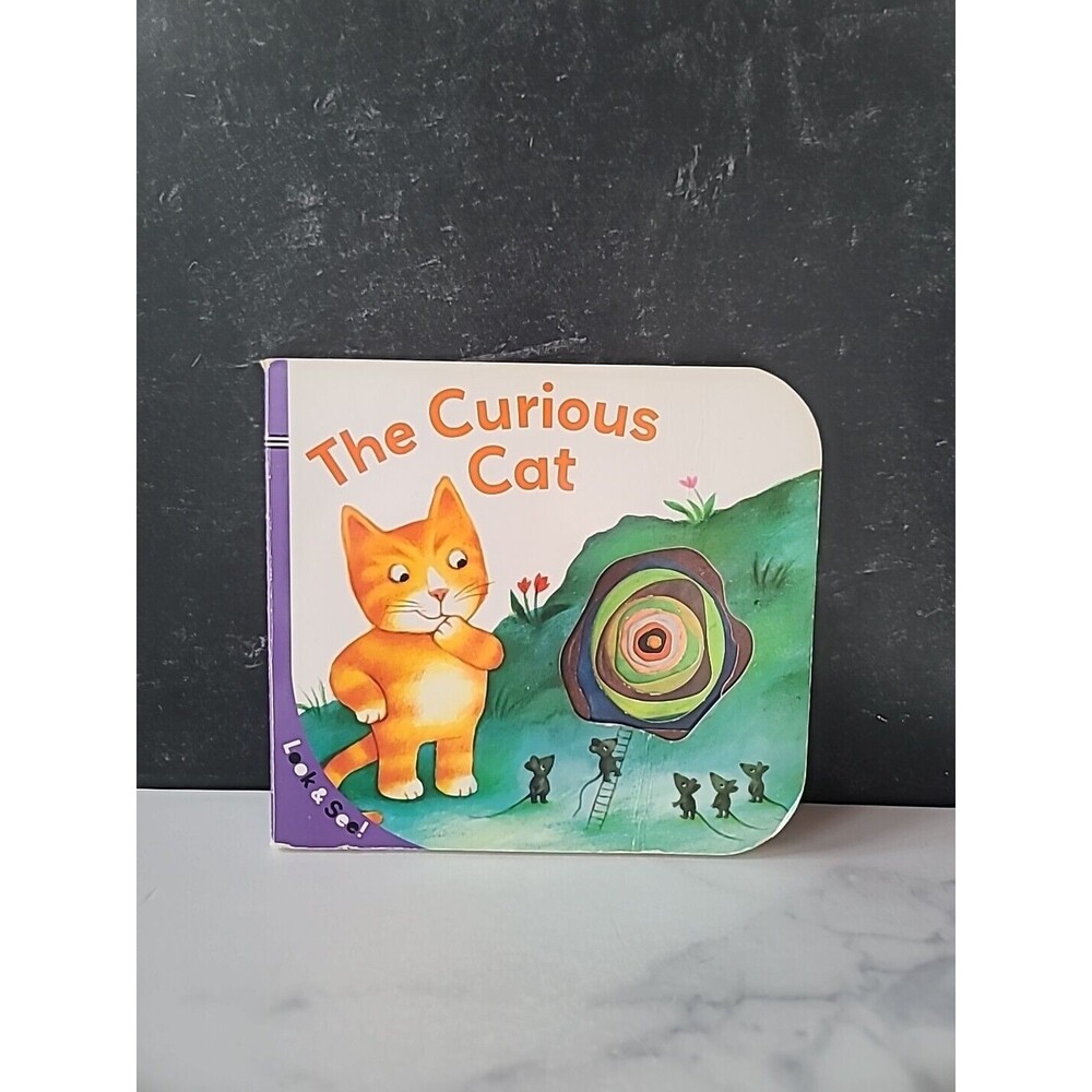 Look and See: the Curious Cat by La Coccinella (2009, Children's Board Books)